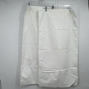Pillowcase Set of 2 Croft & Barrow King Size 36x20 White Cotton Blend Luxury